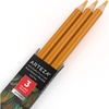 Arteza Colored Pencils, Pack of 3, А004 Mushroom Grey, Soft Wax-Based Cores, Ideal for Drawing, Sketching, Shading & Coloring(A105 Honey)