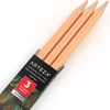 Arteza Colored Pencils, Pack of 3, А004 Mushroom Grey, Soft Wax-Based Cores, Ideal for Drawing, Sketching, Shading & Coloring(A111 Apricot)