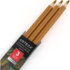Arteza Colored Pencils, Pack of 3, А004 Mushroom Grey, Soft Wax-Based Cores, Ideal for Drawing, Sketching, Shading & Coloring(A300 Camel Brown)