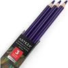 Arteza Colored Pencils, Pack of 3, А004 Mushroom Grey, Soft Wax-Based Cores, Ideal for Drawing, Sketching, Shading & Coloring(A417 Royal Purple)