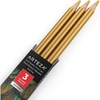 Arteza Colored Pencils, Pack of 3, А004 Mushroom Grey, Soft Wax-Based Cores, Ideal for Drawing, Sketching, Shading & Coloring(A702 Gold)