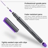 ARTEZA Micro-Line Ink Pens, Set of 12 Colorful Size 01 (0.25-mm) Fineliners, Archival Ink, Quick-Dry and Smear-Proof, Art Supplies for Artists, Illustrators, and Fine Media Artists(12 Colorful)