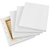 Arteza Paint Canvases for Painting, Pack of 12, 8 x 10 Inches, Blank White Stretched Canvas Bulk, 100% Cotton, 12.3 oz Gesso-Primed, Art Supplies for Adults and Teens, Acrylic Pouring and Oil Painting(White – Premium)