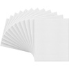 Arteza Paint Canvases for Painting, Pack of 12, 8 x 10 Inches, Blank White Stretched Canvas Bulk, 100% Cotton, 12.3 oz Gesso-Primed, Art Supplies for Adults and Teens, Acrylic Pouring and Oil Painting(White – Premium)