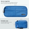 ARTEZA Pencil Case, Blue Pencil Pouch with Zipper Closure, Supplies for Learners and Teachers(Blue)
