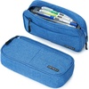 ARTEZA Pencil Case, Blue Pencil Pouch with Zipper Closure, Supplies for Learners and Teachers(Blue)